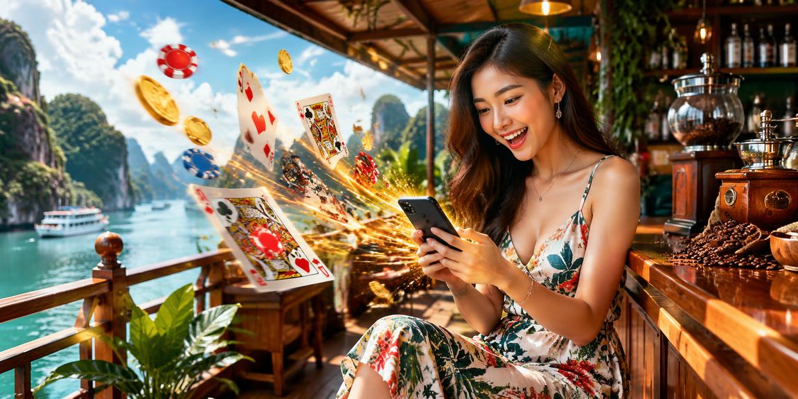 Người chơi bài tại Hạ Long với cà phê – trải nghiệm giải trí bình dân